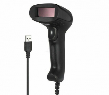 Cititor coduri de bare cu cablu USB 1D Culoare - negru 