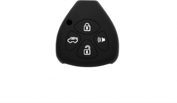Husa cheie auto pentru Toyota Matrix Venza Avalon Premium Silicon Negru KOF-BBL7266 