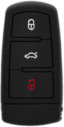 Husa cheie auto pentru VW Passat B6 3C Premium Silicon Negru KOF-BBL7255 