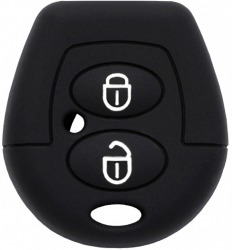 Husa cheie auto pentru VW Transporter Premium Silicon Negru KOF-BBL7246 