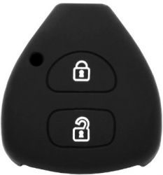 Husa cheie din silicon pentru Toyota Urban Cruiser Verso MR2 Celica Atlantic 3006.02 Premium Silicon Negru KOF-BBL7265 