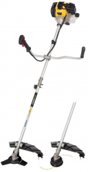 Motocoasa Powerplus Powxg30412 52cc 1 4kW disc si fir de 2.4mm 420mm motor in 2 timpi 