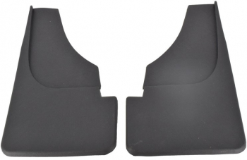 Set 2 Aparatori Noroi Dedicate pentru Fata Compatibile cu Dacia Duster 2009- Prezent Culoare Negru