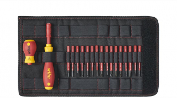 Set surubelnite si biti SlimVario 19 piese Wiha 41231 