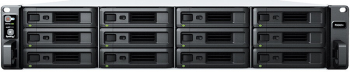 Synology NAS Small and Medium Business RS2423+ AMD Ryzen V1780B, 12 Bay, RAM 8 GB DDR4, 2x USB 3.2 gen 1, LAN Gigabit x 2 