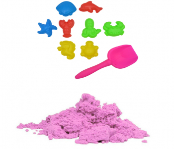 Nisip kinetic cu forme incluse 1 kg 