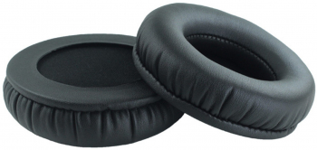Set 2 bureti PadForce rotunzi universali pentru casti Piele ecologica - 90 mm Negru 