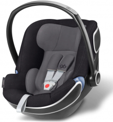 Cos auto GB Idan Silver Fox Grey 0-13 kg Gri/Negru