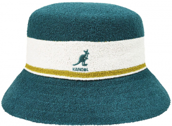 Palarie Kangol Bermuda Stripe Bucket Verde 