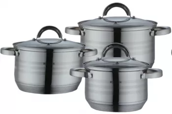 Set oale din inox 2.1l 2.9l 3.9l Bohmann BH 0926 