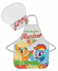 Set sort si boneta de bucatarie pentru copii My little pony 