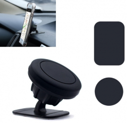 Suport magnetic pentru telefon cu prindere autoadeziva pe bord 