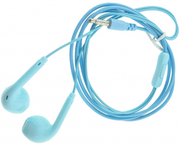 Casti in-ear cu fir Jack 3.5 mm model Killer Bass 1 m Blue 
