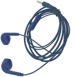 Casti in-ear cu fir Jack 3.5 mm model Killer Bass 1 m Dark blue 
