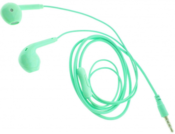 Casti in-ear cu fir Jack 3.5 mm model Killer Bass 1 m Green 