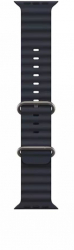 Curea compatibila cu Apple Watch 1 - 8 - SE 42 - 49 mm material silicon Dark blue 