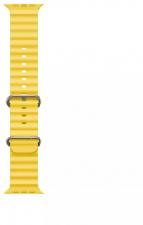 Curea compatibila cu Apple Watch 1 - 8 - SE 42 - 49 mm material silicon Yellow 