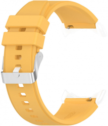 Curea compatibila cu Samsung Galaxy Watch 4 Huawei Watch GT GT 2 GT 3 42 mm Galaxy Watch Active 1 / 2 40 - 44 mm Yellow 