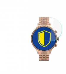 Folie de protectie din sticla flexibila compatibila cu Fossil Gen 6 42 mm Transparent 