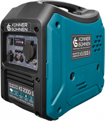Generator de curent 2.0 kW inverter - benzina - insonorizat - Konner & Sohnen - KS-2000i-S 