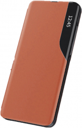 Husa Book cover compatibila cu Huawei P30 Lite eFold Portocaliu 