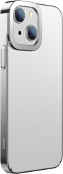 Husa compatibila cu Apple iPhone 13 Fashion design Silver 