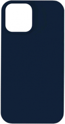 Husa compatibila cu iPhone 12 si iPhone 12 Pro din silicon high quality Bleumarin 