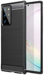 Husa compatibila cu Samsung Galaxy Note 20 Ultra model Carbon Design Negru 