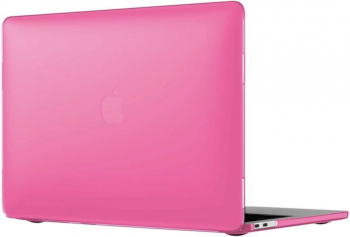 Husa de protectie 360 compatibila cu Apple MacBook Pro 15 material termoplastic Roz