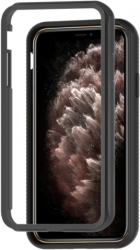 Husa de protectie 360 Pro cu folie screen protect flexibila compatibila cu iPhone 13 Pro Max Negru 