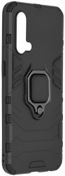 Husa de protectie compatibila cu Oneplus Nord 5G inel cu functie kickstand model Defender Negru 