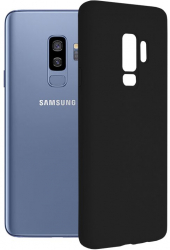 Husa de protectie compatibila cu Samsung Galaxy S9 Plus silicon soft Black 