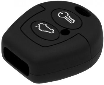 Husa pentru cheie auto compatibila cu VW Bora Golf Sharan material silicon high quality Black 