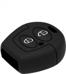 Husa pentru cheie auto compatibila cu VW Transporter material silicon high quality Black 