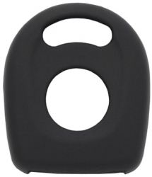 Husa pentru cheie auto compatibila VW Lupo / Bora material silicon high quality Black 
