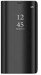 Husa tip Book cover Clear View compatibila cu Xiaomi Redmi 9T Xiaomi Redmi Note 9 4G Xiaomi Poco M3 Negru 
