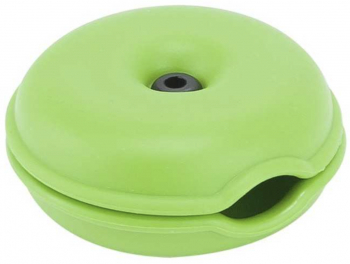 Organizator din cauciuc pentru cabluri diametru 7 cm Green 