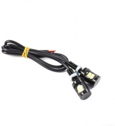 Set cu 2 lumini auto LED cu diametru 12 mm 12V Purple 