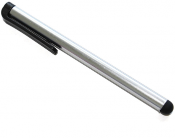 Stylus universal compatibil cu deviceuri cu touch screen 10 cm Silver 