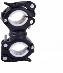 Suport ajustabil pentru accesorii cu prindere pe ghidon Negru gri 