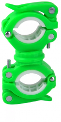 Suport ajustabil pentru accesorii cu prindere pe ghidon Verde 