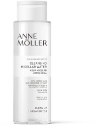 Apa micelara delicata si hidratanta pentru demachiere si curatare completa Anne Moller Clean Up 400 ml