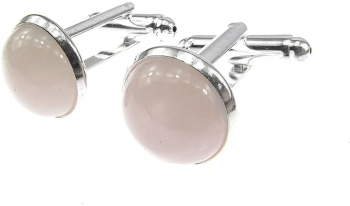 Butoni camasa cuart roz natural 12 mm 