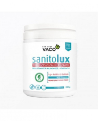 Sanitolux bioactivator pentru fose septice si statii de epurare 200gr. 