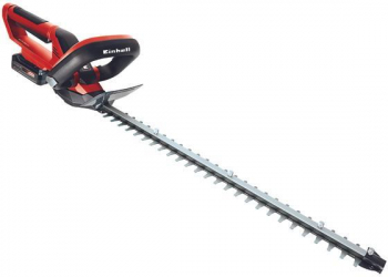 Foarfeca gard viu fara fir Einhell GE-CH 18551 Li Kit 1x2 5 Ah lungime lama 62 cm Rosu 