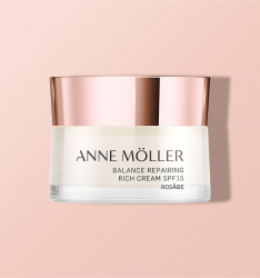 Crema faciala reparatoare si hidratanta cu protectie solara medie Anne Moller Rosage SPF15 50 ml 