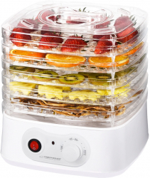 Deshidrator fructe si legume plante flori 4 tavi design modern 250W
