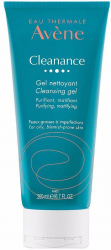 Gel hidratant de curatare faciala pentru tenul gras Avene Cleanance 200 ml 