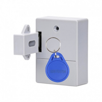 Incuietoare Inteligenta Techstar and reg EMID IC Digital Discret Deblocare cu card RFID Control Acces Gri 