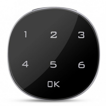 Incuietoare Inteligenta Techstar® Touch Screen Digital 20mm Alarma Cod Alimentare CR2023 si MicroUSB 